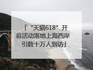“天猫618”开幕活动落地上海西岸 引数十万人到访