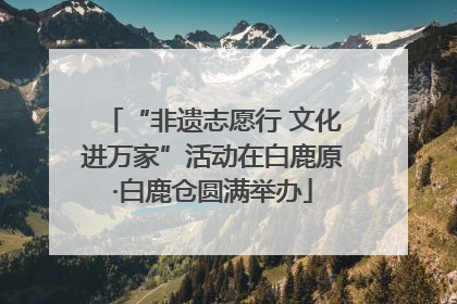 “非遗志愿行 文化进万家”活动在白鹿原·白鹿仓圆满举办