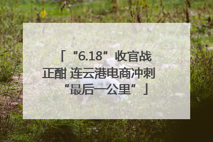 “6.18”收官战正酣 连云港电商冲刺“最后一公里”
