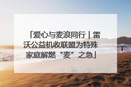 爱心与麦浪同行｜雷沃公益机收联盟为特殊家庭解燃“麦”之急