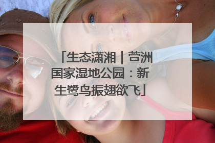 生态潇湘｜萱洲国家湿地公园：新生鹭鸟振翅欲飞