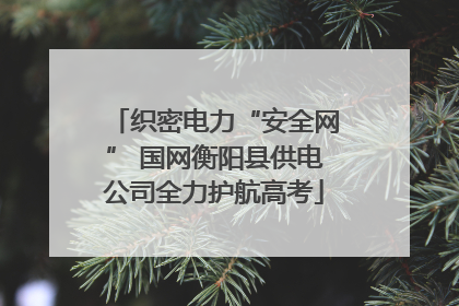 织密电力“安全网” 国网衡阳县供电公司全力护航高考