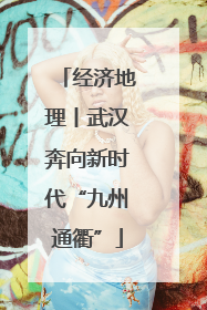 经济地理丨武汉奔向新时代“九州通衢”