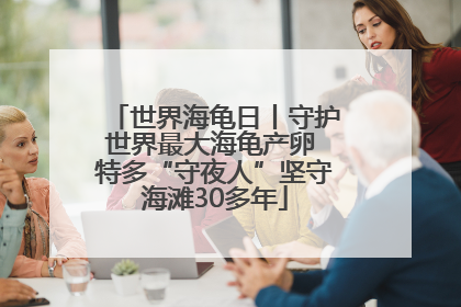 世界海龟日丨守护世界最大海龟产卵 特多“守夜人”坚守海滩30多年