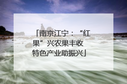 南京江宁：“红果”兴农果丰收 特色产业助振兴