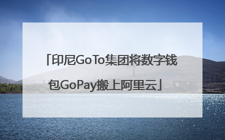 印尼GoTo集团将数字钱包GoPay搬上阿里云