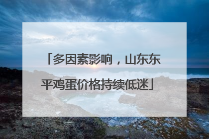 多因素影响，山东东平鸡蛋价格持续低迷