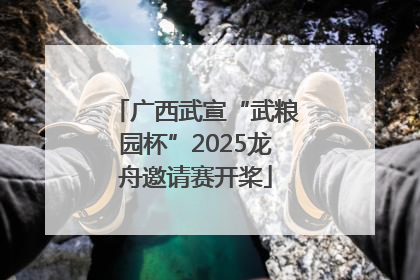 广西武宣“武粮园杯”2025龙舟邀请赛开桨