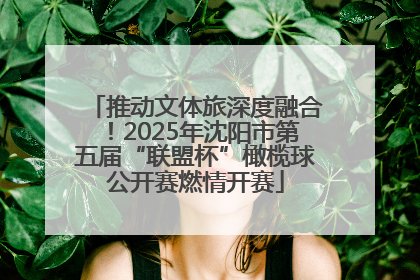 推动文体旅深度融合！2025年沈阳市第五届“联盟杯”橄榄球公开赛燃情开赛
