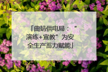 曲靖供电局：“演练+宣教”为安全生产蓄力赋能