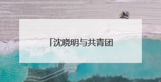 沈晓明与共青团中央书记处第一书记阿东一行会谈