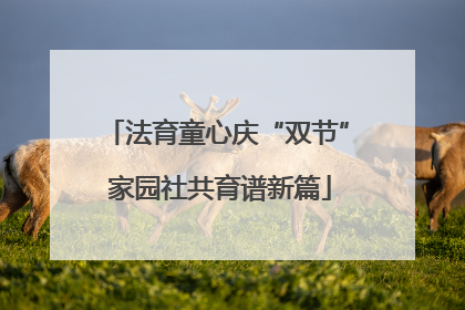 法育童心庆“双节” 家园社共育谱新篇