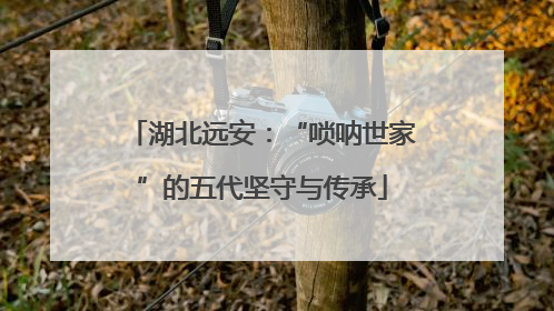 湖北远安：“唢呐世家”的五代坚守与传承