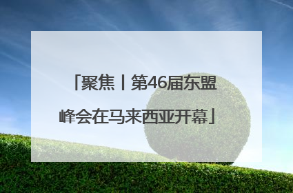 聚焦丨第46届东盟峰会在马来西亚开幕