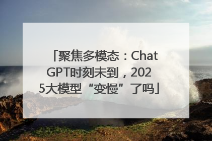 聚焦多模态：ChatGPT时刻未到，2025大模型“变慢”了吗