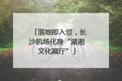 落地即入景，长沙机场化身“湖湘文化展厅”