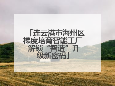 连云港市海州区梯度培育智能工厂 解锁“智造”升级新密码