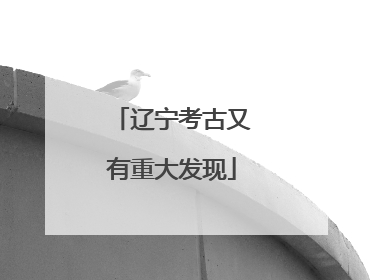 辽宁考古又有重大发现