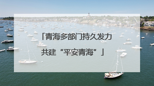 青海多部门持久发力共建“平安青海”