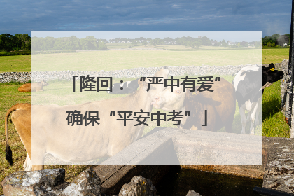 隆回：“严中有爱”确保“平安中考”