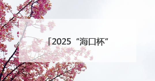 2025“海口杯”端午国际龙舟邀请赛 报名通道开启↓↓↓