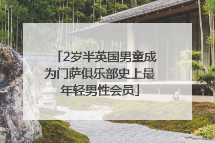2岁半英国男童成为门萨俱乐部史上最年轻男性会员